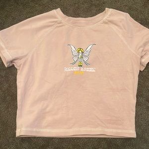 Womens (XS) Graphic Tee (Cropped)